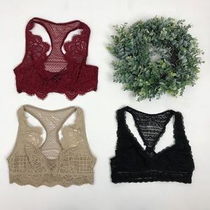Victoria’s Secret | Set of 3 Lace Bralettes